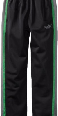 Puma - Kids Boys 2-7 Lit Pieced Pant, Black, 7