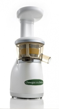 Omega VRT330HD Heavy Duty Vert Juicer, Pearl White