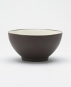 Crafted from versatile stoneware, this rice bowl is perfect for casual dining and elegant entertaining. The deep, chocolate brown color enriches any tabletop while the classic shape makes this bowl a practical choice.