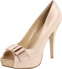 Enzo Angiolini Women's Saniano Pump,Natural Satin,8.5 M US