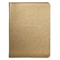 POST Desk Size Address Book, Saffiano Gold