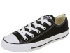 Converse Chuck Taylor All Star Shoes (M9166) Low top in Black, Size: 6 D(M) US Mens / 8 B(M) US Womens, Color: Black