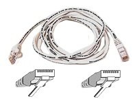 Belkin 7ft 10/100BT CAT5E Patch RJ45M/RJ45M White Snagless