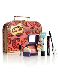 Bestsellers for JetsettersWhy We Love ItCarry on looking gorgeous with Benefit's bestsellers that prime, perfect and perk-up your complexion. These go-anywhere goodies are perfectly sized to take on any trip and they make the perfect gift for all your gal pals! Set includes:- It's potent! eye cream to brighten and fade dark circles- The POREfessional PRO balm to minimize the appearance of pores- Hoola bronzing powder- BADgal lash mascara- Stay don't stray stay-put primer for concealers & eyeshadows- Ooh la lift instant under-eye brightening boost- Chachatint mango-tinted lip & cheek stain- Sun beam golden bronze complexion highlighter- Bella bamba, a 3D brightening pink face powder- That gal brightening face primer