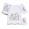 Avanti Premier Country Floral 4-Piece Towel Set, White