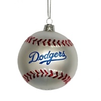 A holiday ornament perfect for the ultimate Dodgers fan.