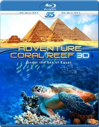 Adventure Coral Reef 3D - Under the Sea of Egypt (Blu-ray 3D & 2D Version) REGION FREE