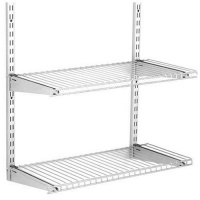 Rubbermaid 3H91 Configurations 26-Inch Add-On Shelving Kit, Titanium