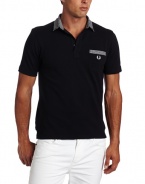 Fred Perry Men's Gingham Trim Polo