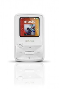 SanDisk Sansa Clip Zip 4GB MP3 Player (White)