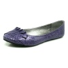 Qupid Tipsy-52 Purple Ballet Flats, Size: 6.5 (M) US [Apparel]