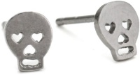 Dogeared Jewels & Gifts Charmed Charmed Skull Earring Studs