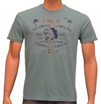 Polo Ralph Lauren Men's Trading Company Shirt-Aqua