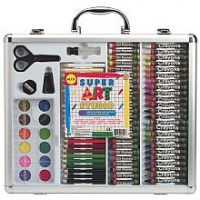 Alex Super Art Studio In 14.5 Folding Case with 150 Pieces of Art Materials