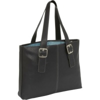 SOLO Ladies 16 Laptop Tote (Black/Blue)