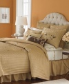 Martha Stewart Bedford Flowers Queen Bedskirt Bedford Gold