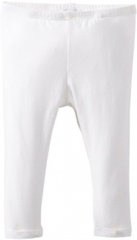 Splendid Littles Baby-Girls Newborn Always Legging, White, 6-12 Months