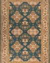 Momeni Persian Garden Teal Blue Rug 3' x 5'