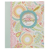 C.R. Gibson Loose-Leaf Memory Book, Happi Baby Girl