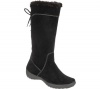 Naturalizer Women's Violanne Wide Shaft Cold Weather Boot,Black Wide Shaft Suede/Fur,7.5 M US