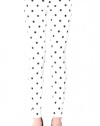 Paige Denim Verdugo Jegging in Ivory Polka Dot-29