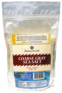 Coarse Gray Sea Salt From Guérande 1 Lb Stand up Pouch