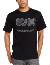 Impact Men's AC/DC Back In Black Short Sleeve T-Shirt