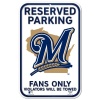 MLB Milwaukee Brewers 11-by-17 inch Sign