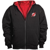 Reebok New Jersey Devils Craftsman Thermal Lined Hooded Sweatshirt