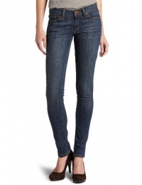 Levi's Juniors 524 Skinny Jean, Premium Dark, 7 Short