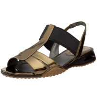 Cole Haan Women's Air Bria T-Sling Euro Sport Sandal,Bronze,5.5  M US