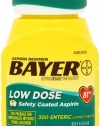 Bayer Aspirin Regimen Low Dose 81mg, Enteric Coated Tablets, 300-Count