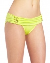 Trina Turk Women's Tokyo Bay Solids Sash Hipster, Citron, 6