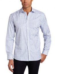 Stone Rose Men's Spread Collar Button Down Woven Dress Shirt