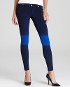 A bold ombré print adds a unique look to these Hudson jeans--the striking skinnies that will have people talking.