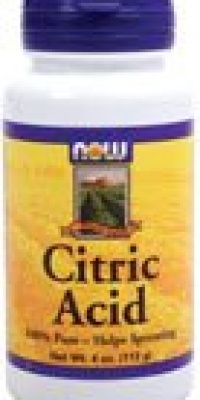 Citric Acid 100% Pure - 4 oz.