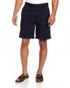 IZOD Men's Big-Tall Saltwater Flat Front Short, Midnight, 54