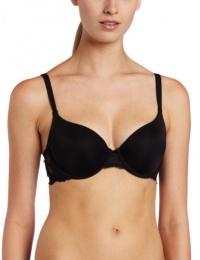 Calvin Klein Women's Seductive Comfort Customized Lift Sexy Contour Bra, Black, 36C