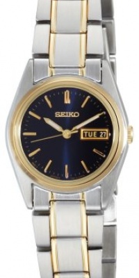 Seiko Women's SXA120 Functional Two-Tone Stainless Steel Watch