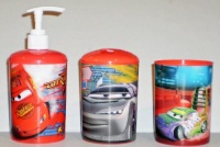 Disney Pixar Cars 3-Piece Bathroom Accessories Set