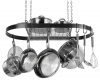 Range Kleen Oval Pot Rack, Black