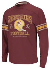 Reebok Washington Redskins Vintage Applique Long Sleeve T-Shirt