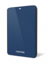 Toshiba Canvio 1.0 TB USB 3.0 Portable Hard Drive - HDTC610XL3B1 (Blue)