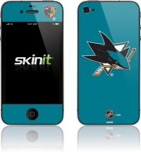 Skinit Protective Skin for iPhone 4G, iPhone 4GS, iPhone (NHL SAN JOSE SHARKS)