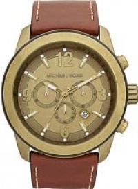 Michael Kors Men's MK8250 XL Runway Brown Watch