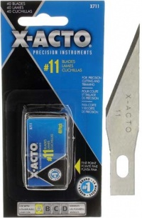 X-Acto(R) Knife Blades, No. 11 Blade, Pack Of 40