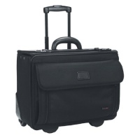 SOLO Classic Collection Rolling Laptop Catalog Case, Holds Notebook Computer up to 15.6 Inches, Black, B78-4