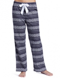 Nautica Sleepwear Women's Flannel Fairisle Pant