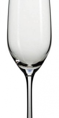 Schott Zwiesel Tritan Crystal Glass Stemware Forte Collection Champagne Flute with Effervesence Points, 7.7-Ounce, Set of 6