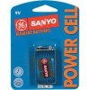 Sanyo Batteries SEC-AC9V D Type Batteries - Retail Packaging